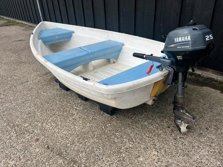 Nette Walker Bay 10 Boot met Yamaha 2.5 Pk Buitenboordmotor, Watersport en Boten, Sloepen, Gebruikt, Tot 10 pk, Minder dan 3 meter