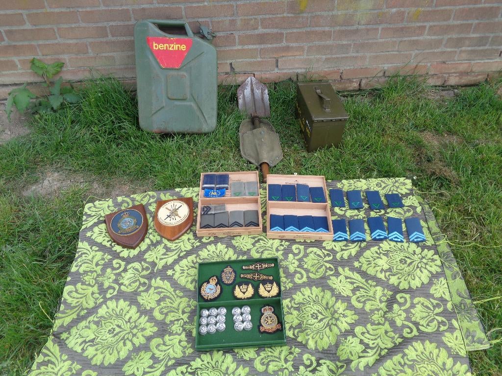 militaire verzameling, Verzamelen, Ophalen of Verzenden, Overige soorten, Nederland, Overige typen
