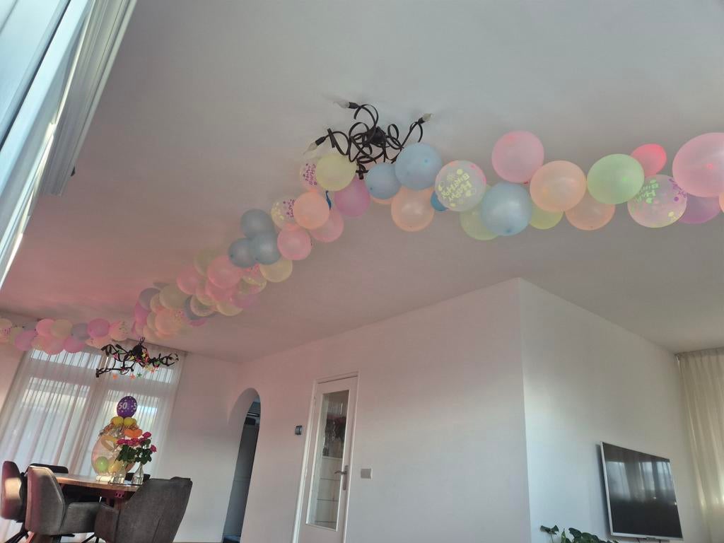 Ballonnen Slinger, Ophalen, Nieuw, Versiering, Verjaardag
