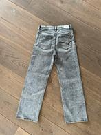 Vingino wide leg jeans meisje grijs mt 134, Ophalen of Verzenden, Zo goed als nieuw, Grijs, W32 (confectie 46) of kleiner