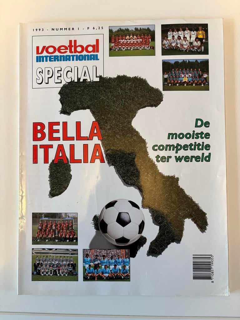 Voetbal International Special: Bella Italia 1993, Boeken, Ophalen of Verzenden, Gelezen, Balsport