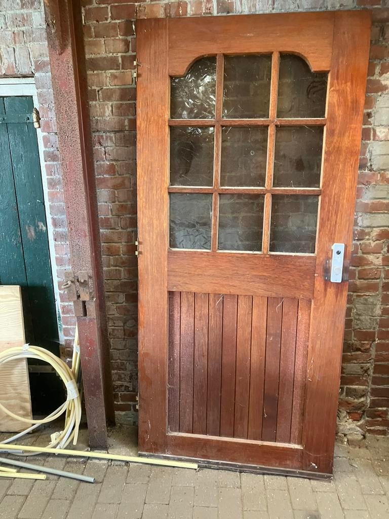 Binnendeur afmetingen 199 bij 92 cm, Gebruikt, 80 tot 100 cm, Binnendeur, Minder dan 200 cm