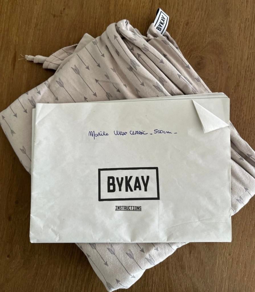ByKay Draagdoek Modale Wrap Classic - 500cm, Kinderen en Baby's, Babydragers en Draagdoeken, Zo goed als nieuw, Draagdoek, Buik of Rug