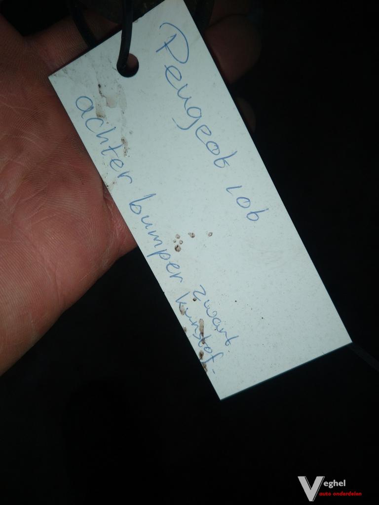 Peugeot 106 achterbumper zwart, Auto-onderdelen, Carrosserie en Plaatwerk, Ophalen, Gebruikt, -, -