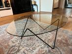 [Moet weg!] Gubi Pedrera glass table - Iconic design!, Huis en Inrichting, Tafels | Salontafels, Ophalen, 50 tot 100 cm, Zo goed als nieuw