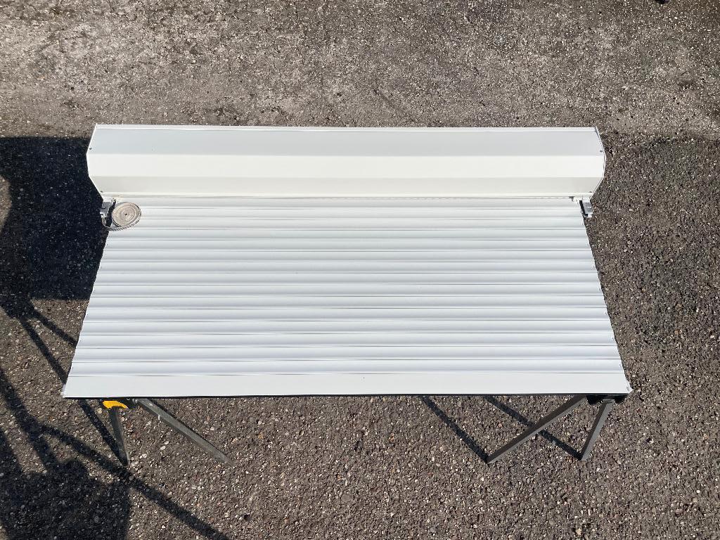 Wit rolluik 147 cm breed x 110 cm hoog zo goed als nieuw, Doe-het-zelf en Verbouw, Rolluiken, 100 tot 150 cm, Ophalen of Verzenden