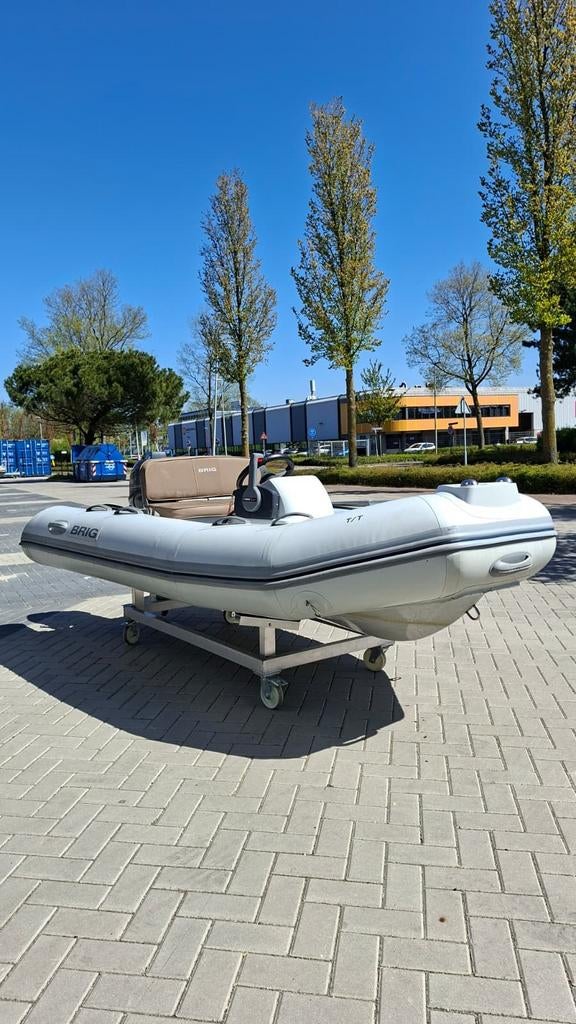 Brig F330T RIB met Yamaha 15pk 4-takt 2017, Watersport en Boten, Benzine, Minder dan 70 pk, Overige materialen, Ophalen