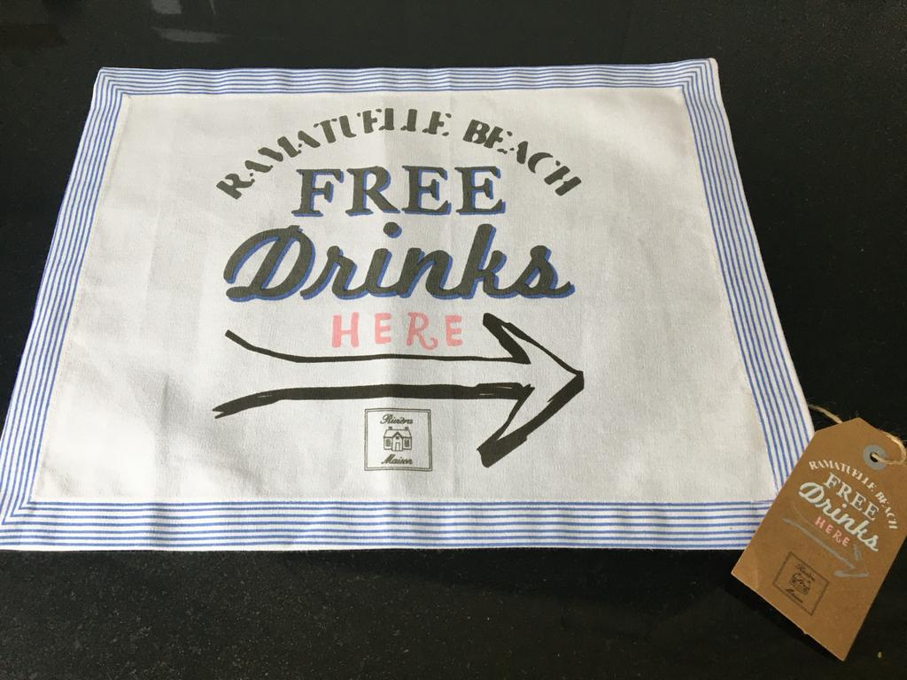 Rivièra Maison Placemats - Set van 4, Ophalen, Overige typen, Nieuw, Meerkleurig