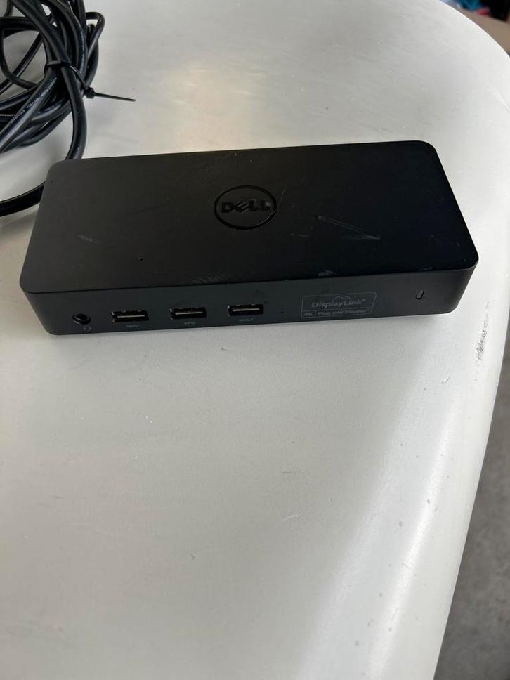 Dell USB 3.0 Docking Station (D3100), Computers en Software, Dockingstations, Gebruikt, Docking station, Laptop, Ophalen