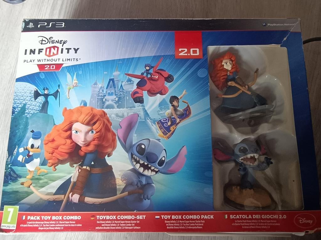 Disney Infinity 2.0 & 3.0 voor ps 3, Avontuur en Actie, Gebruikt, 2 spelers, Ophalen of Verzenden
