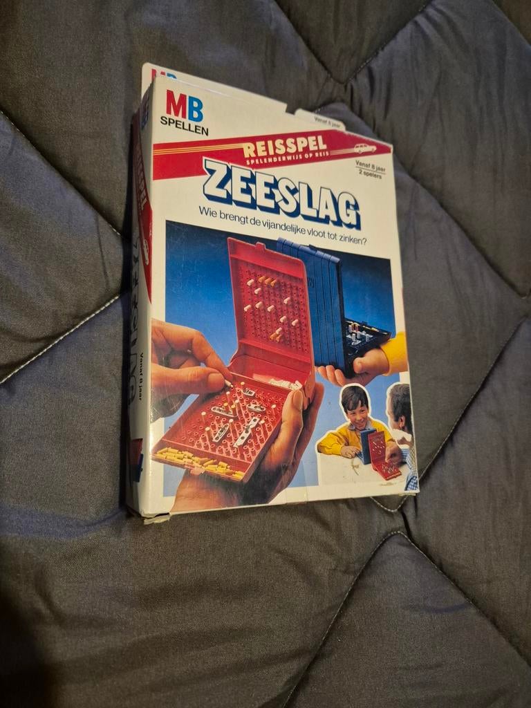 Reisspel Zeeslag MB Spellen, Ophalen of Verzenden