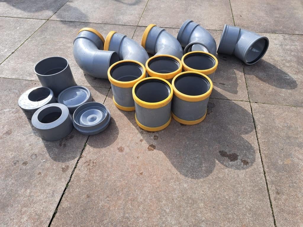 Te koop PVC materiaal, Ophalen, Bochten, Pvc, Zo goed als nieuw