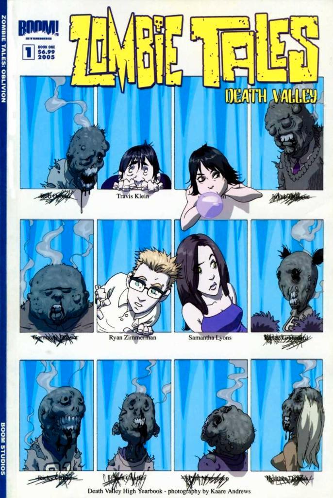 Zombie Tales Death Valley #1 & 2 (2005) BOOM! Studios, Boeken, Strips | Comics, Zo goed als nieuw, Complete serie of reeks, Amerika