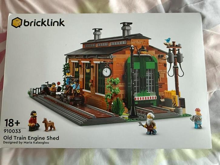 Lego 910033 ~ Bricklink Old train engine shed, Kinderen en Baby's, Speelgoed | Duplo en Lego, Nieuw, Lego, Losse stenen, Ophalen