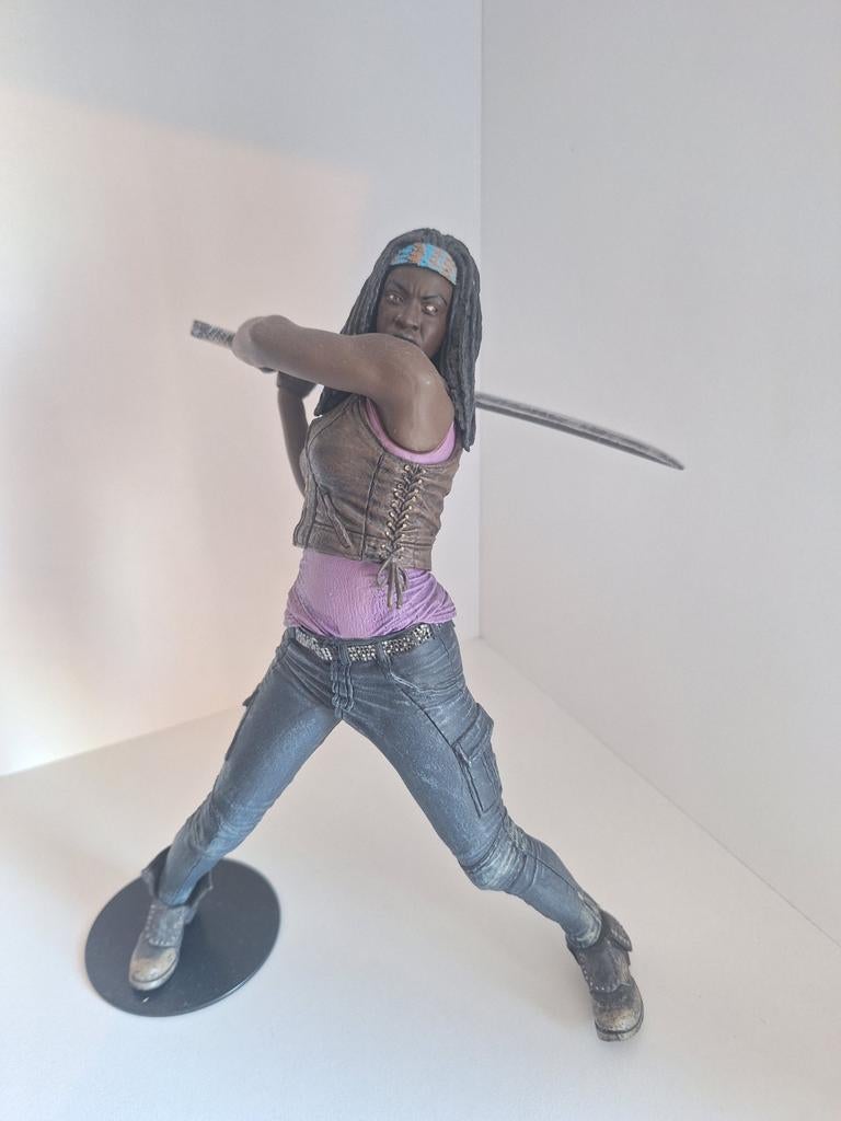 Michonne Figuur The Walking Dead - Goede Staat, Verzamelen, Poppetjes en Figuurtjes, Ophalen of Verzenden, Gebruikt