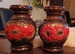 Vintage West Germany lava Vaas Set, Ophalen of Verzenden