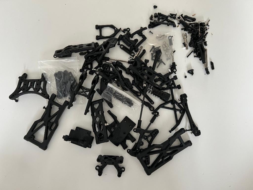 Lotje rc onderdelen 1/12 1/10 rc modelbouw, Ophalen of Verzenden, Gebruikt, Overige schalen, Onderdeel