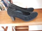 Gabor zeer nette zwarte suede pumps 5,5 38 1/2, Pumps, Zwart, Gabor, Ophalen of Verzenden