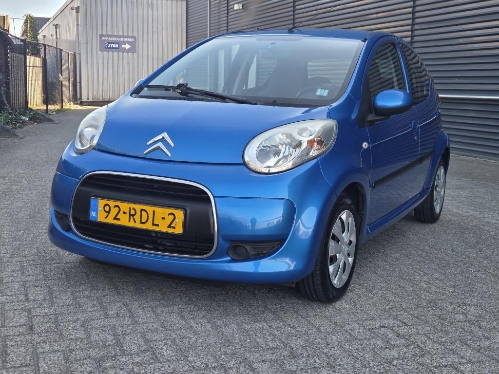 Citroën C1 1.0i 68PK 5D 2011 Blauw, Voorwielaandrijving, Euro 5, Stof, C1