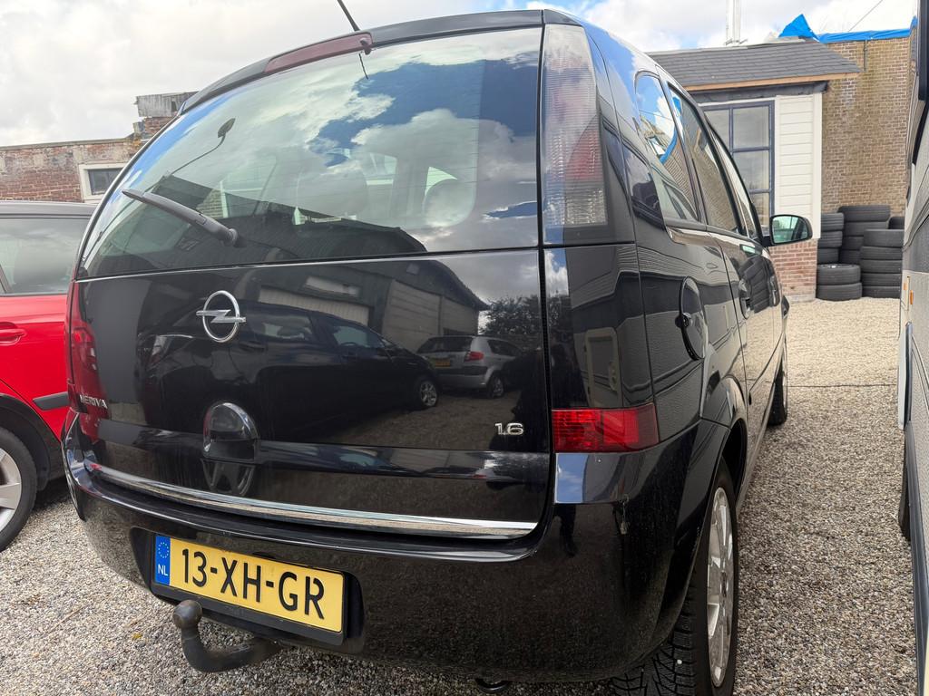Opel Meriva 1.6-16V Temptation AUTOMAAT Cruise Airco Nette A, Auto's, Opel, 15 km/l, 4 cilinders, Zwart, Origineel Nederlands