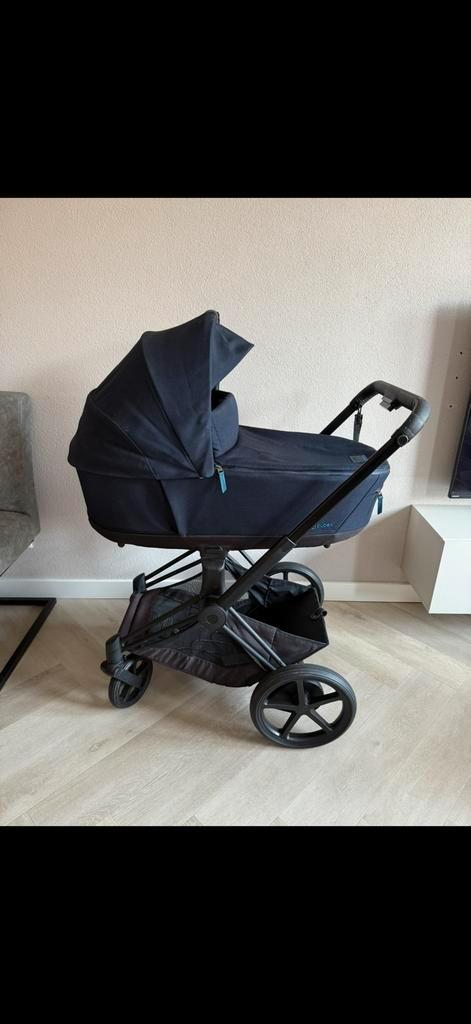 Cybex epriam elektrische kinderwagen met app en wiegstand, Kinderen en Baby's, Kinderwagens en Combinaties, Gebruikt, Kinderwagen