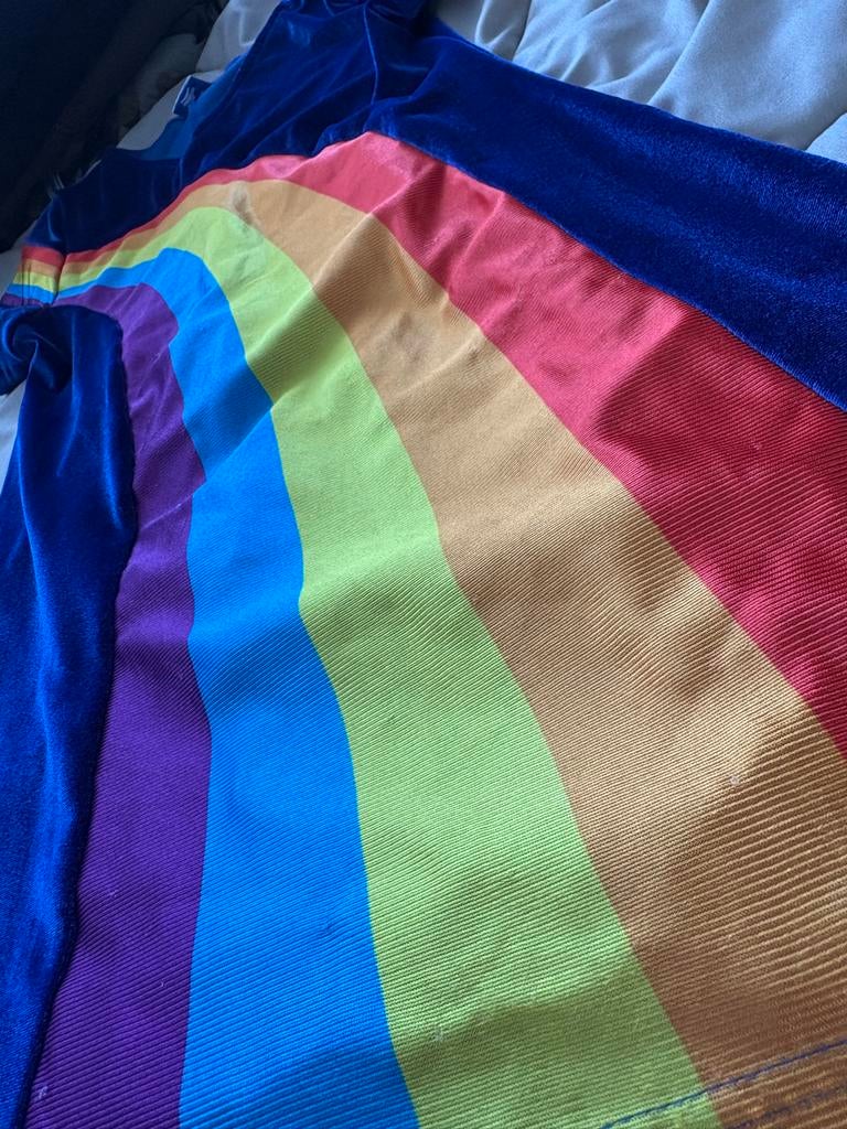 K3 jurkje maat 134 - regenboog, Ophalen of Verzenden, Gebruikt, Meisje, Jurk of Rok