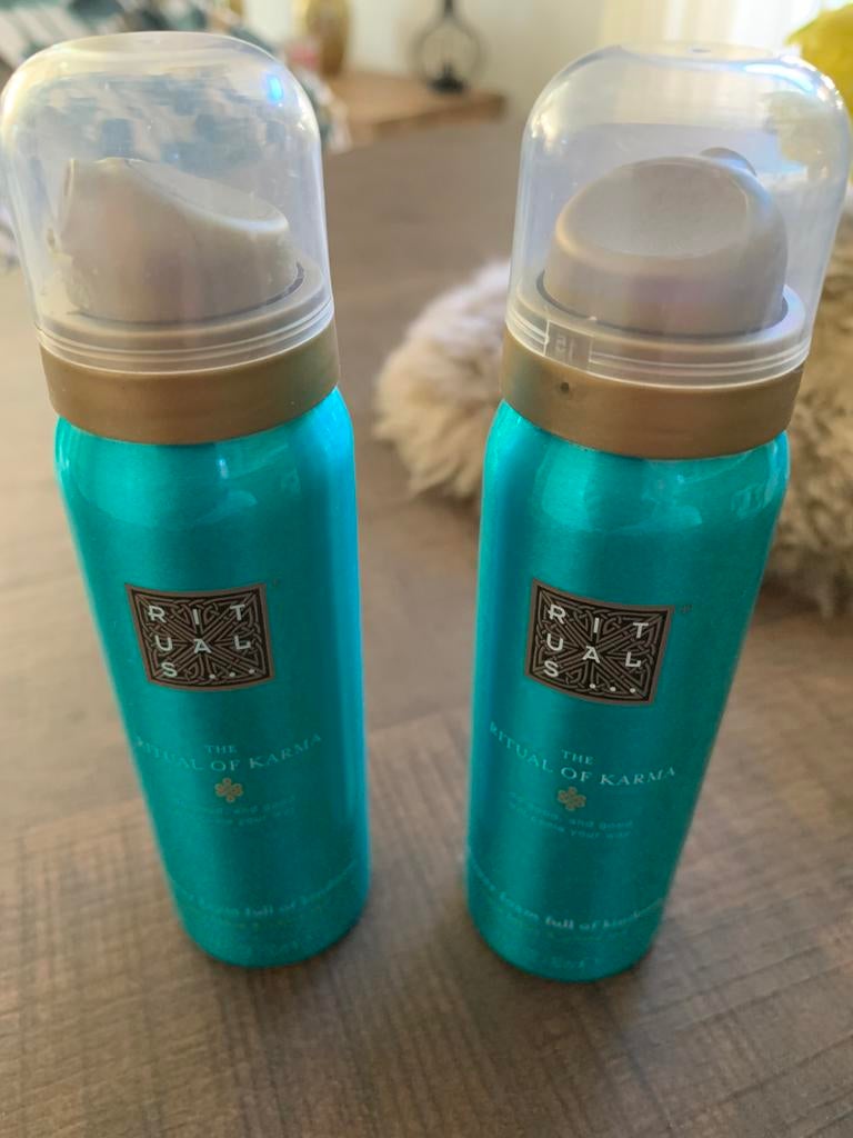 Rituals shower foam, Ophalen of Verzenden, Zo goed als nieuw, Bad & Douche