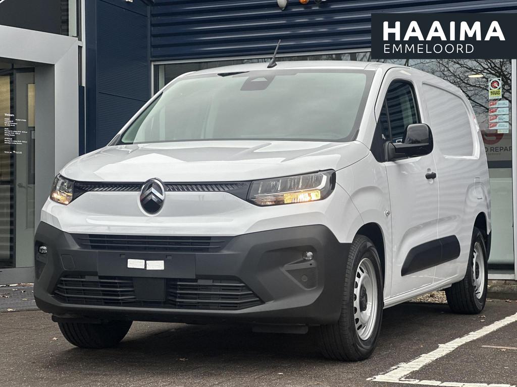 Citroen ë-Berlingo 136 L2 50 kWh | Warmtepomp | Apple Carpl, Auto's, Citroën, Wit, Nieuw, Te koop