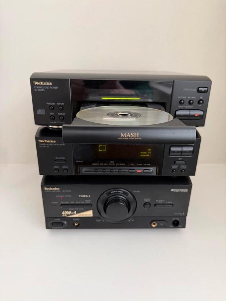 Technics CH730 stereo set compleet nette staat, Audio, Tv en Foto, Stereo-sets, Zo goed als nieuw, Cd-speler, Tuner of Radio, Overige merken