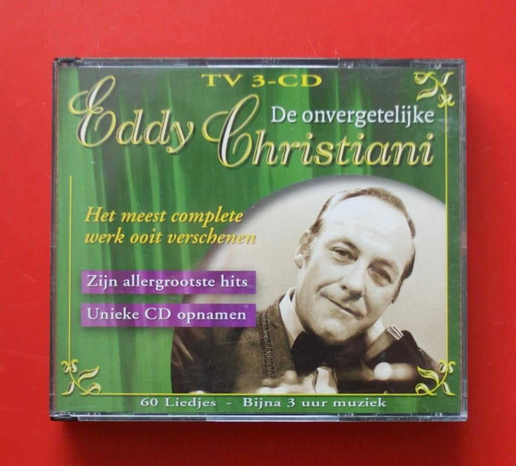 3cd box Eddy Christiani De onvergetelijke met Zonnig Madeira, Ophalen of Verzenden, 1940 tot 1960, Gebruikt, Jazz en Blues