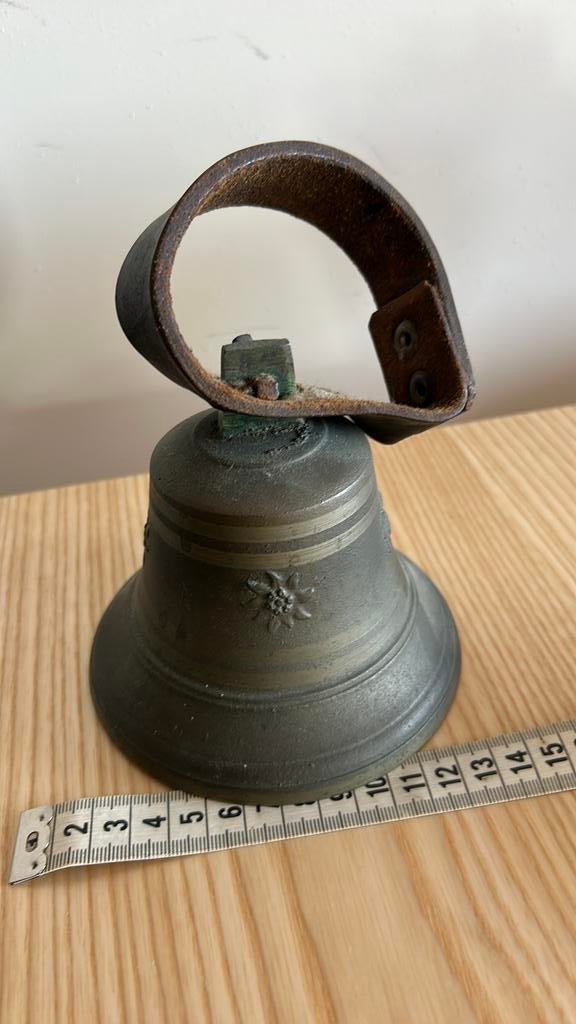 Oude koperen bel, Antiek en Kunst, Antiek | Koper en Brons, Ophalen of Verzenden