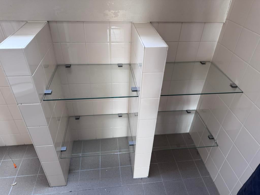 Glas blad 4 stuks, Ophalen