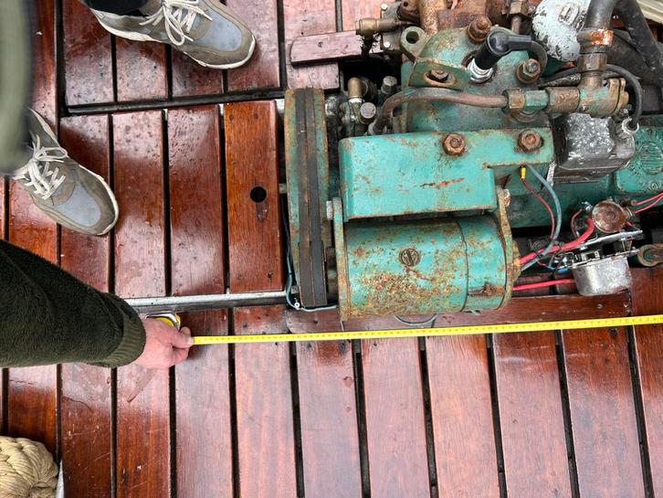 Albin 1 cilinder motor - voor onderdelen, Doe-het-zelf en Verbouw, Motoren, Gebruikt, Benzinemotor, Ophalen