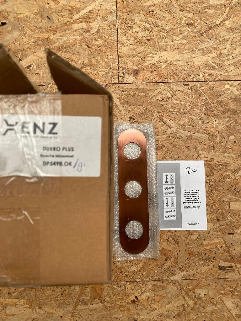 Xenz Duero Plus Thermostatische badkraan, Ophalen of Verzenden, Nieuw, Koper, Overige typen