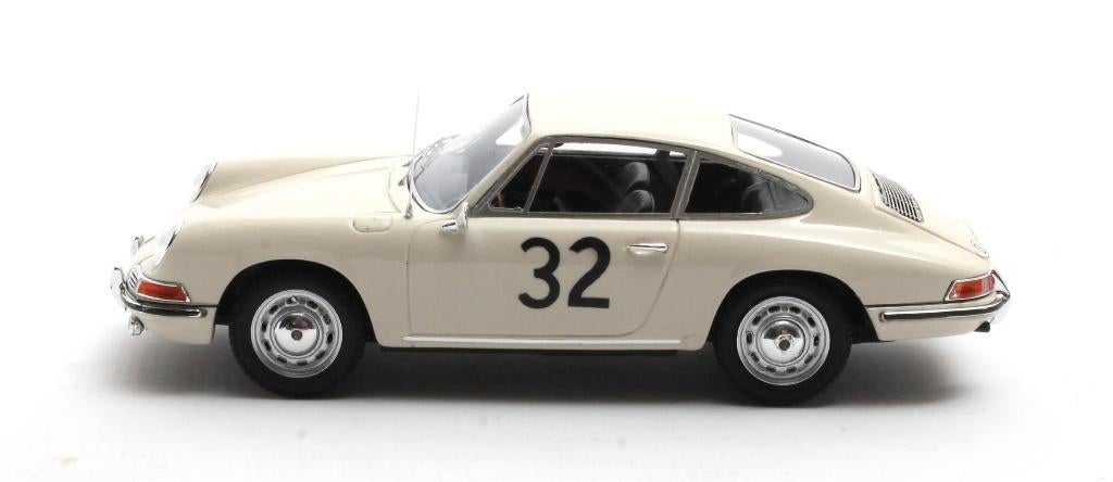 Matrix 1:43 Porsche 911 Le Mans test car no 32 1966 wit, Overige merken, Matrix Scale Models, -, Nieuw