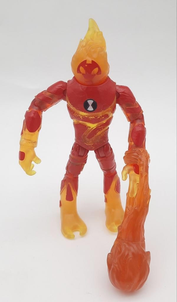 Ben 10 Heatblast figuur Playmates 2017 ca. 12,5cm hoog, Ophalen of Verzenden, Gebruikt