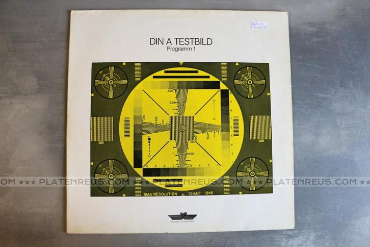 LP Din A Testbild – Programm 1 ( 1980 Electronic ) 4303, Cd's en Dvd's, Vinyl | Pop, Gebruikt, 12 inch, Ophalen of Verzenden