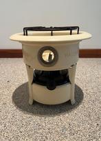 Antiek Haller Petroleumstel  – Crème Emaille, Ophalen of Verzenden