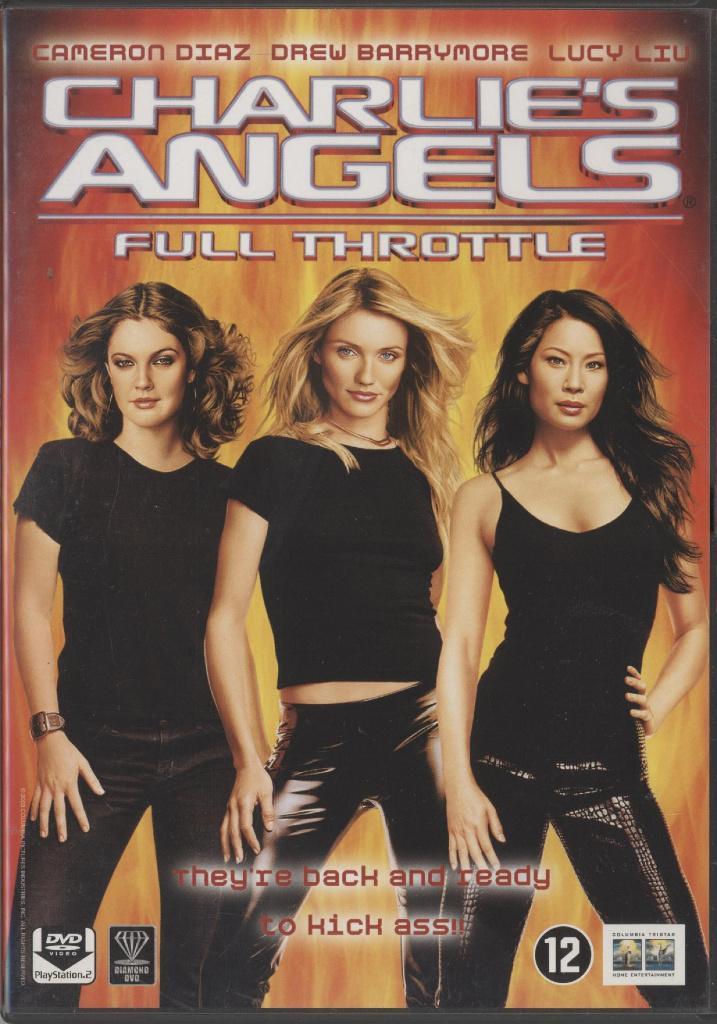 45) Charlie's Angels, Full Throttle: met Drew Barrymore, Cd's en Dvd's, Dvd's | Actie, Gebruikt, Actie, Vanaf 12 jaar, Verzenden