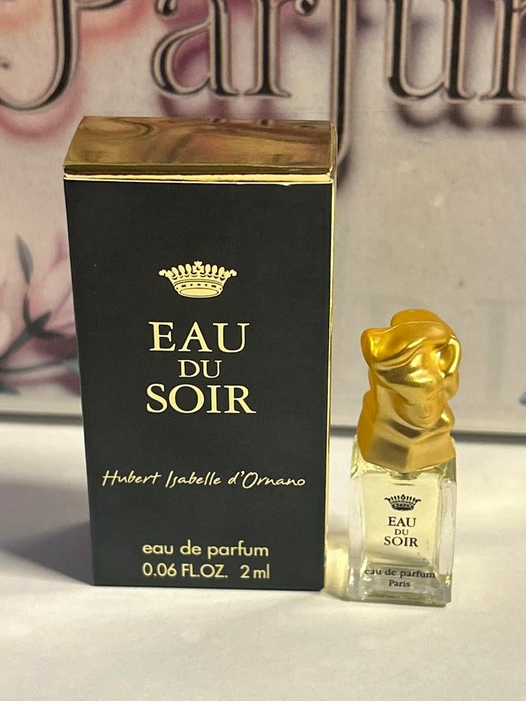 Hubert Isabelle d’Ornano - eau du soir miniature 2ml edp, Ophalen of Verzenden, Nieuw, Miniatuur, Gevuld