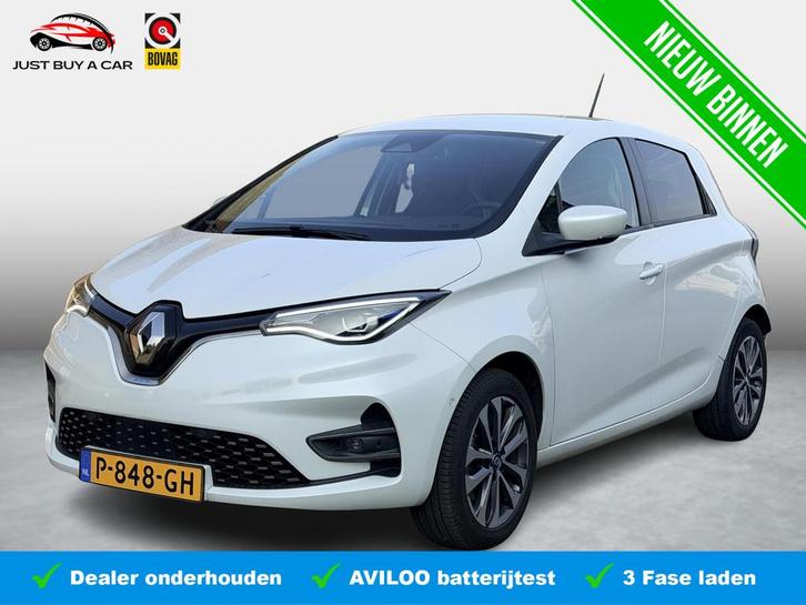 Renault ZOE R135 Intens 52 kWh SOH 92,6% / Warmtepomp / 3 Fa, Auto's, Renault, Bedrijf, Te koop, ZOE, ABS, Achteruitrijcamera