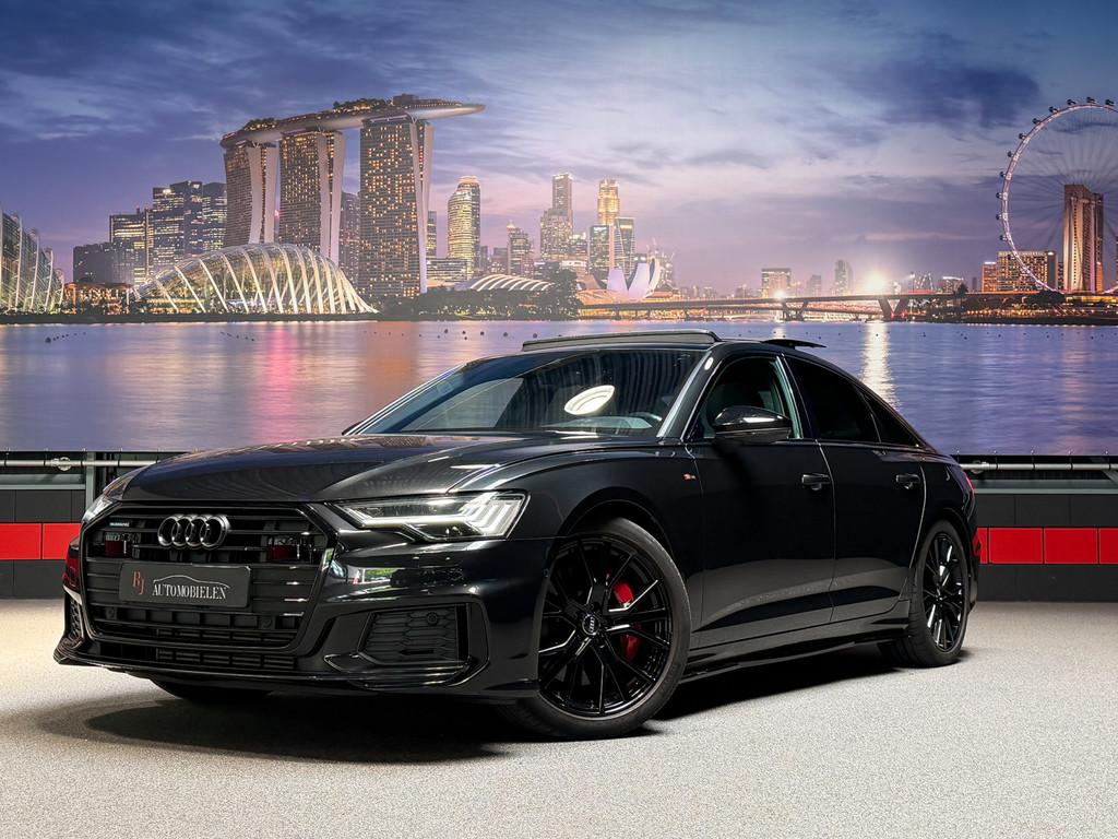 Audi A6 Limousine 55 TFSI e quattro Competition B&o|Camera|S, Auto's, Audi, Bedrijf, Te koop, A6, 4x4, ABS, Achteruitrijcamera