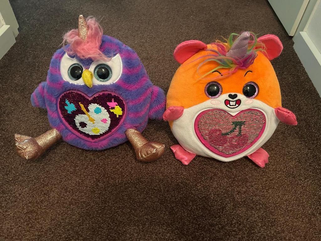 Rainbocorns Unicorn - Eenhoorn knuffel, Ophalen of Verzenden, Zo goed als nieuw, Overige typen