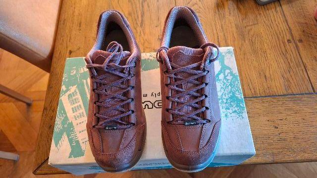 Lowa Ascona GTX leren wandelschoenen - Pruim-paars maat 39,5, Kleding | Dames, Schoenen, Zo goed als nieuw, Wandelschoenen, Overige kleuren