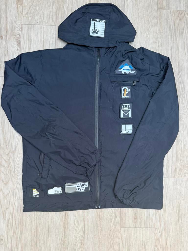 Prada jas zwart, Zwart, Ophalen of Verzenden, Gedragen, Algemeen