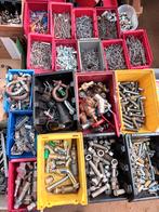 Grote partij diverse bevestigingsmaterialen en onderdelen, Ophalen of Verzenden, Gebruikt, Minder dan 50 mm, Overige typen