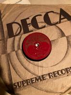 Vintage 78 toeren bakeliet LP - Decca Supreme Records, Ophalen of Verzenden