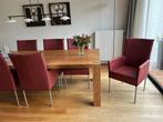 Eetkamer stoelen, Huis en Inrichting, Stoelen, Ophalen, Leer, Zo goed als nieuw, Modern