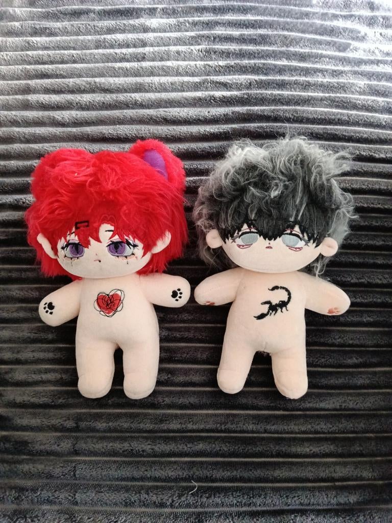 Twee anime poppen, Ophalen of Verzenden, Babypop