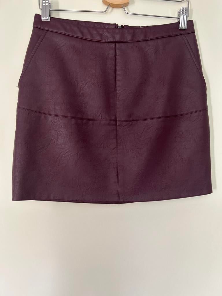 Bordeauxrode rok, Maat 38/40 (M), Overige kleuren, Ophalen of Verzenden, Zo goed als nieuw